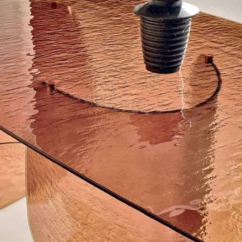 Glass Top Dining Table – Seats 8 | Modern Chinese Style Kitchen Table