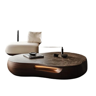 Nordic Solid Wood Coffee Table | Scandinavian Minimalist Lounge Furniture